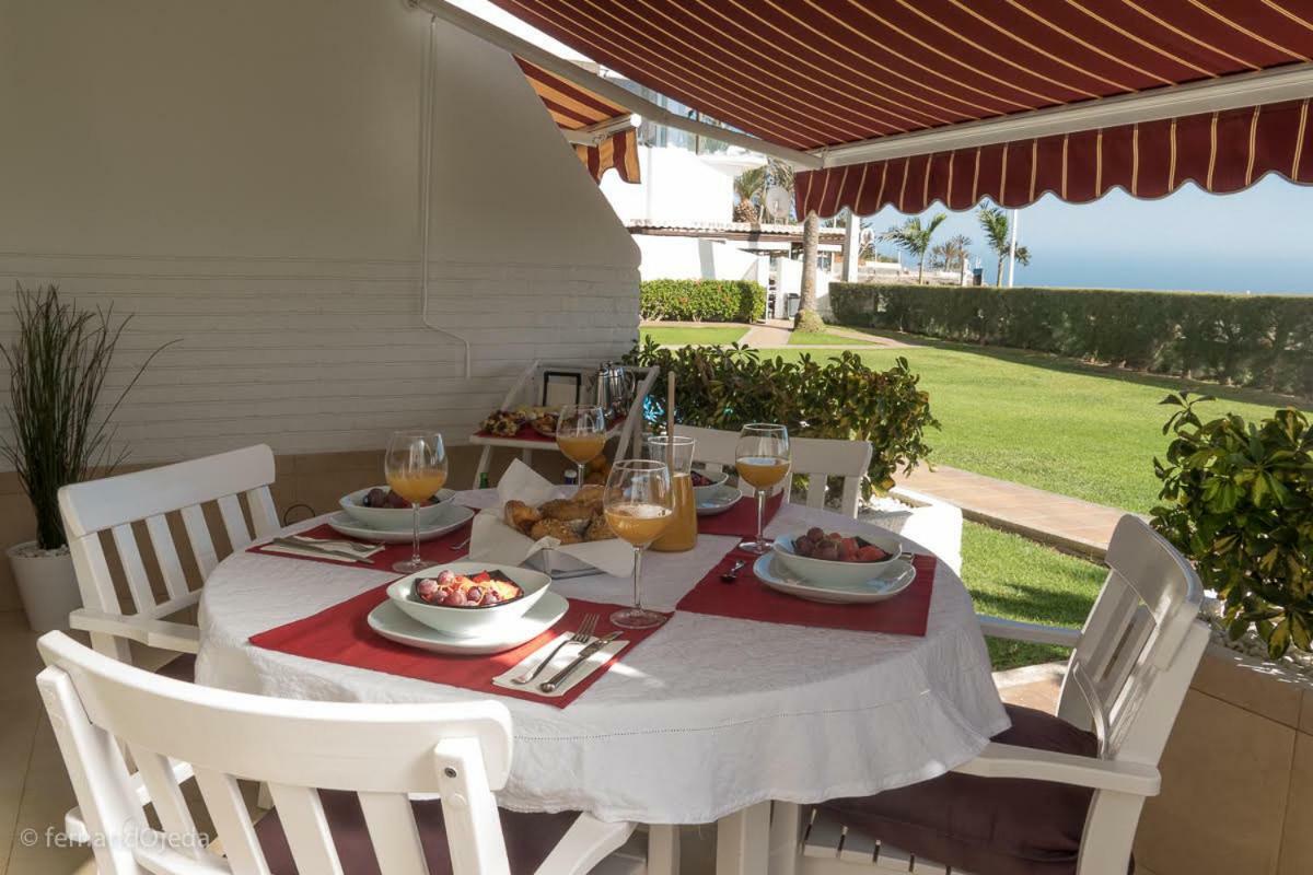 First Line Seaside Apartment San Agustin  Exterior photo